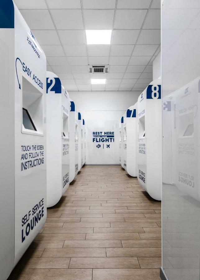 Hotel Resting Pods - Zzzleepandgo Bgy Airport à Orio al Serio Extérieur photo